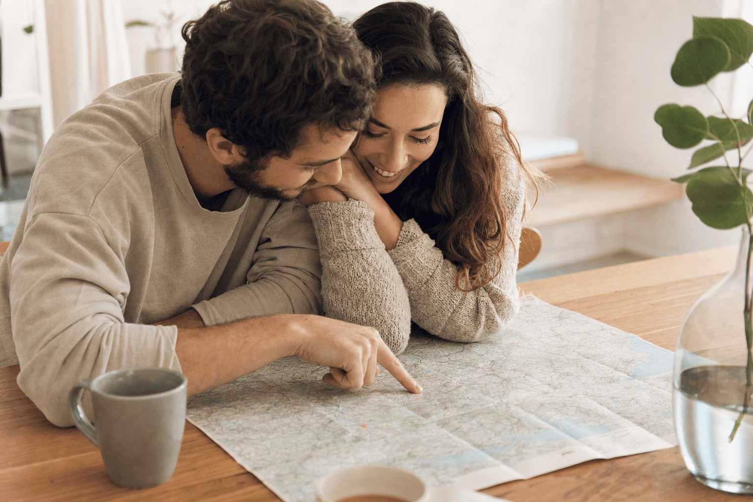 How to map the places you have visited together