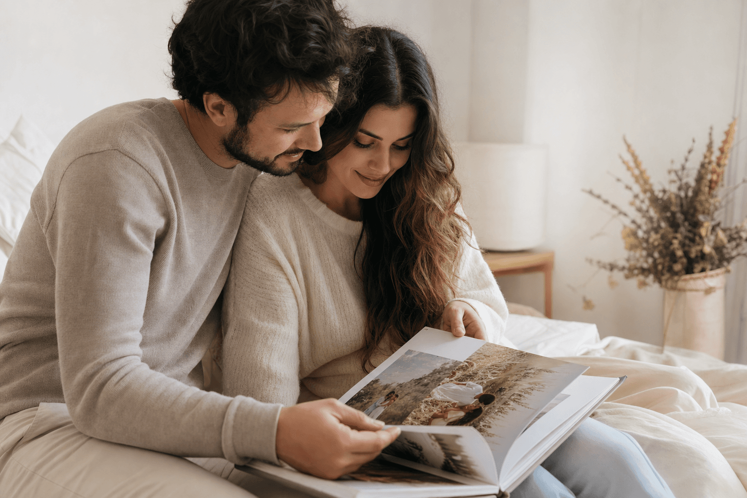 How to write a photo story caption with meaning for couples